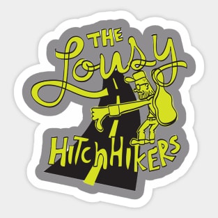 Lousy Hitchhiker Classic Logo Sticker